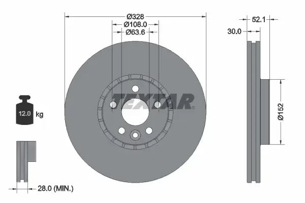 Disc Frana TEX - 92196303