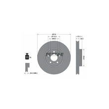 Disc Frana Textar pentru Audi A4 - 92282705