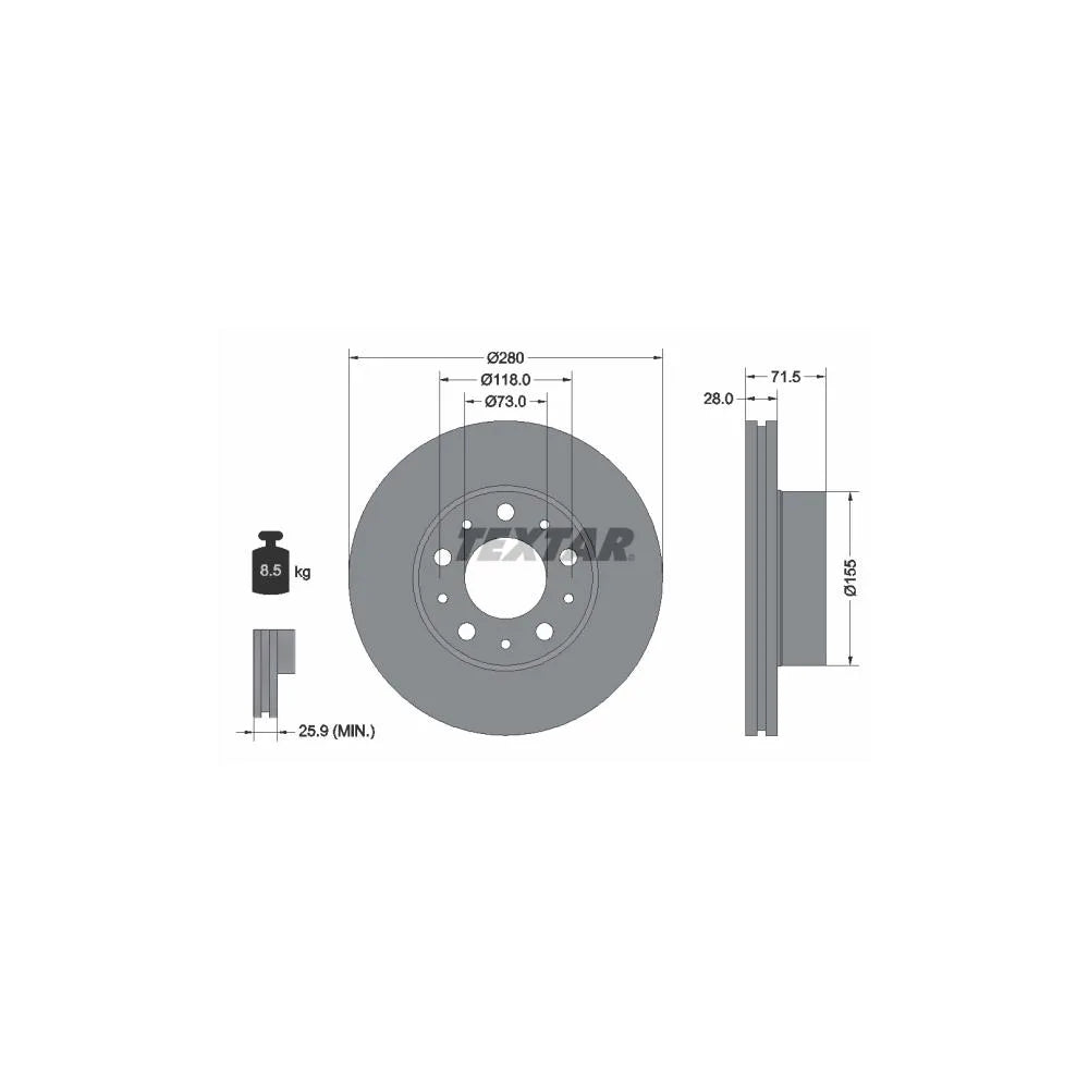 Disc Frana TEX - 92286103
