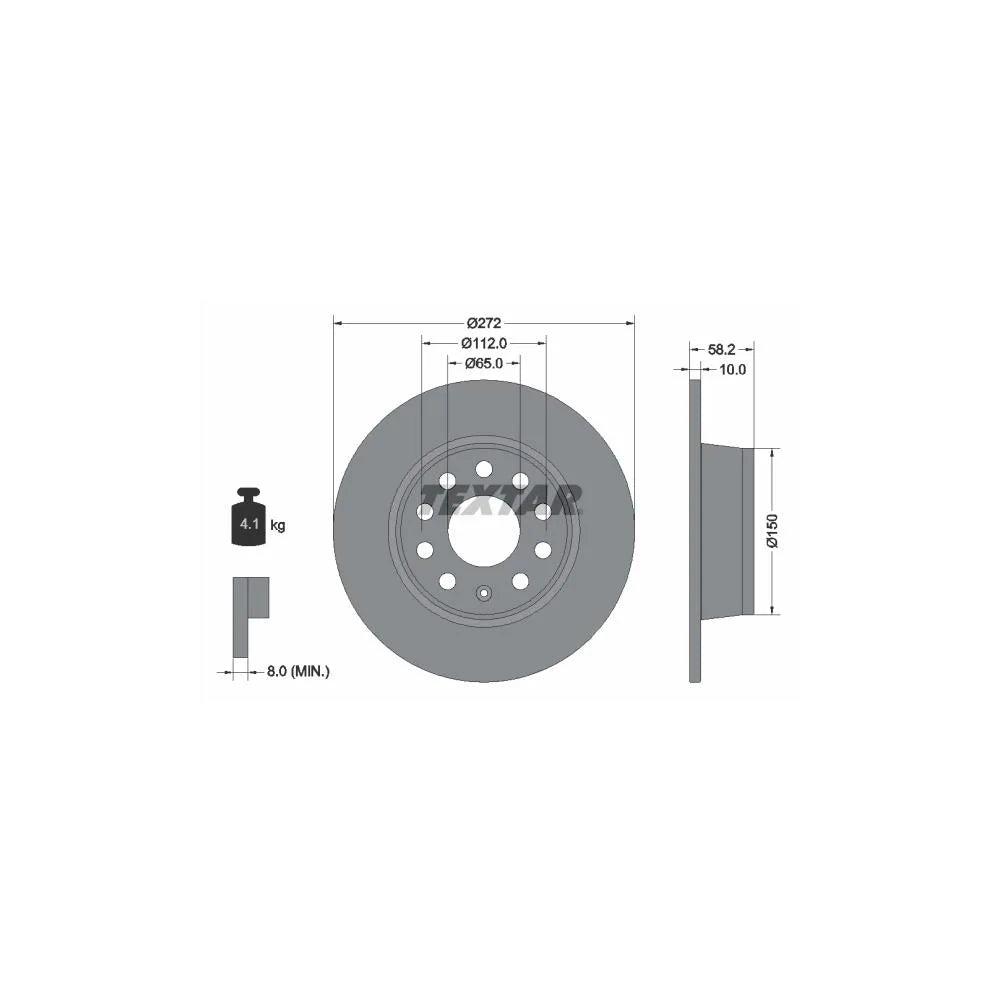 Disc Frana Textar - 92300003