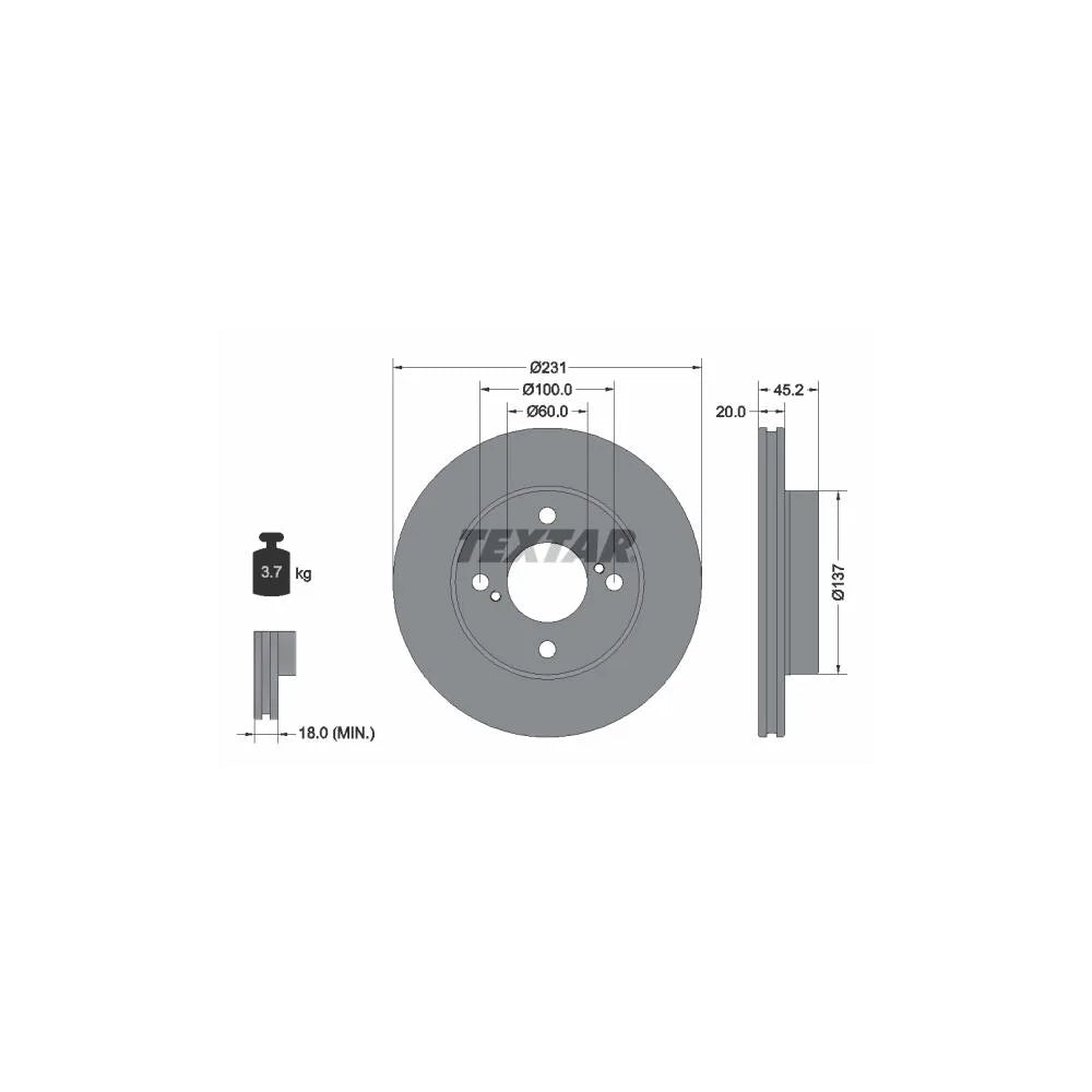 Disc Frana TEX - 92309403