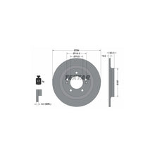 Disc Frana Textar pentru Hyundai Kona/Sonata, Kia Niro - 92333303
