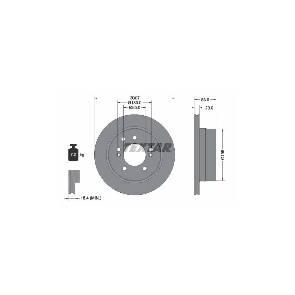 Disc Frana TEX - 92341003