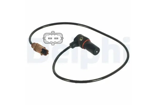 Senzor impulsuri arbore cotit, Alfa Romeo, Lancia, Fiat 146, 156, 156 Sportwagon, 145, 147, Gtv, Spider, Lybra, 166, 165x78x74 mm, Delphi SS10823