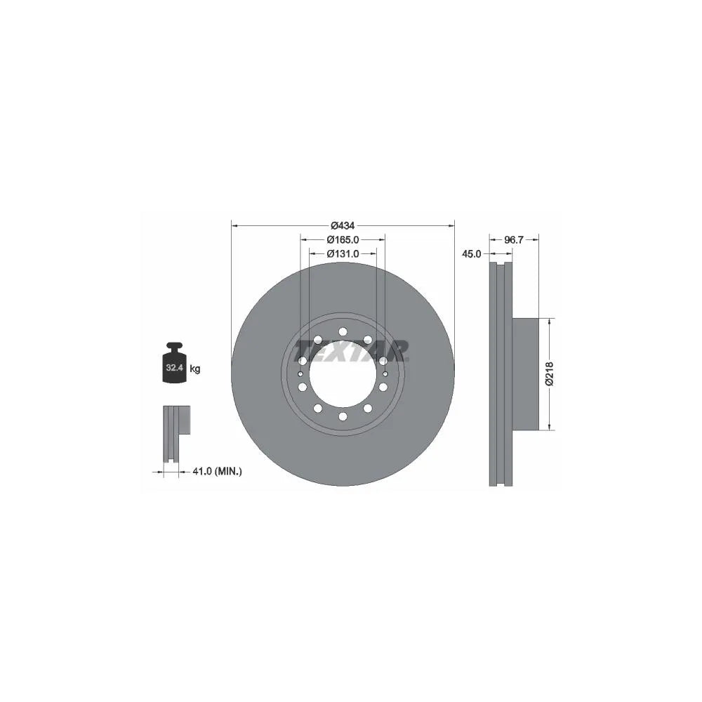 Discuri Frana Textar - 93105000