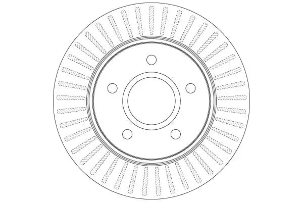 Disc frana, Dodge, Fiat, Chrysler Journey, Freemont, Grand Voyager, Journey Van, Ø302 mm, TRW DF6253S