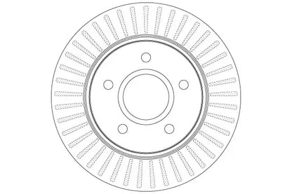 Disc frana, Dodge, Fiat, Chrysler Journey, Freemont, Grand Voyager, Journey Van, Ø302 mm, TRW DF6253S