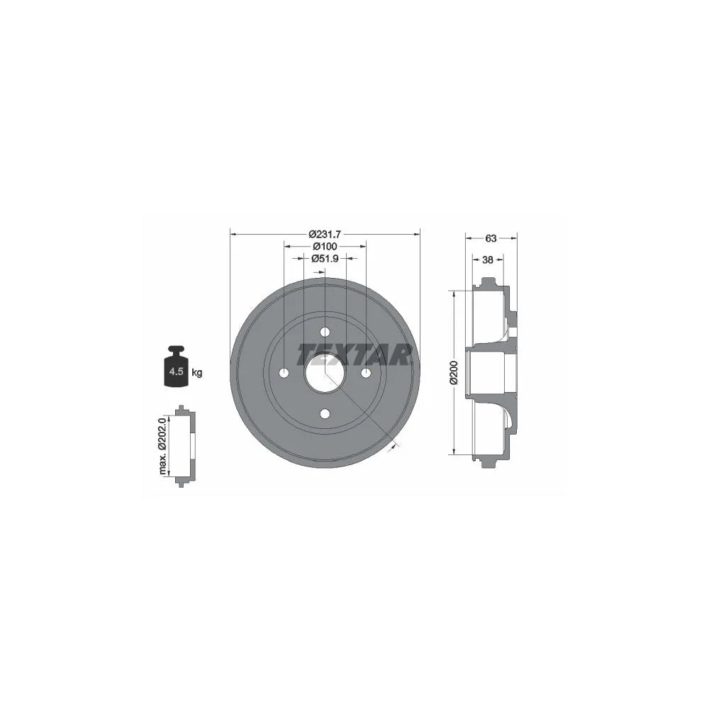 Tambur Frana TEX - 94033200