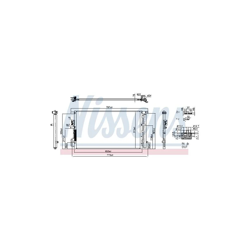 Radiator Clima Ac Nissens - 940939
