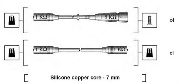 Alte Cabluri Auto MAGNETI MARELLI 0.51 kg - 941175140755