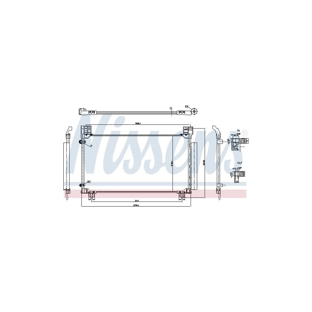 Radiator Clima Ac Nissens - 941277