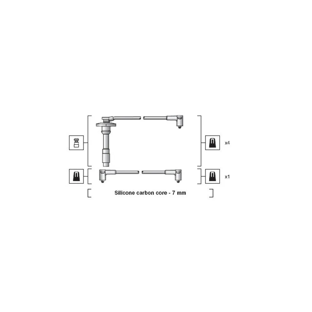 Fise Bujii Magneti Marelli pentru Toyota Avensis/Avensis Liftback/Carina E/Corolla - 941318111264