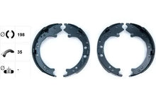 Set saboti frana, frana de mana Textar pentru Acura, Honda - 91083100