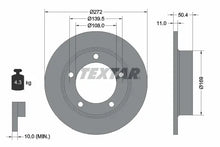 Disc frana, Lada, Chevrolet Niva Autoturism De Teren, Inchis, Nadeschda, Niva, Samara, Samara Hatchback, Samara Limuzina, Ø272 mm, Textar 92019900