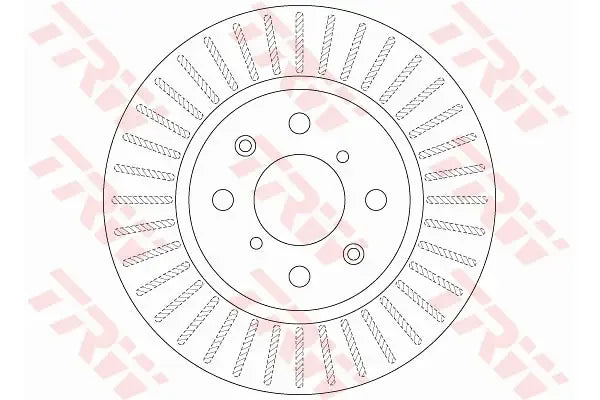 Disc frana, Suzuki Swift, Ø256 mm, TRW DF6232