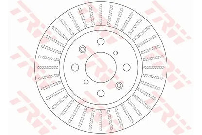 Disc frana, Suzuki Swift, Ø256 mm, TRW DF6232