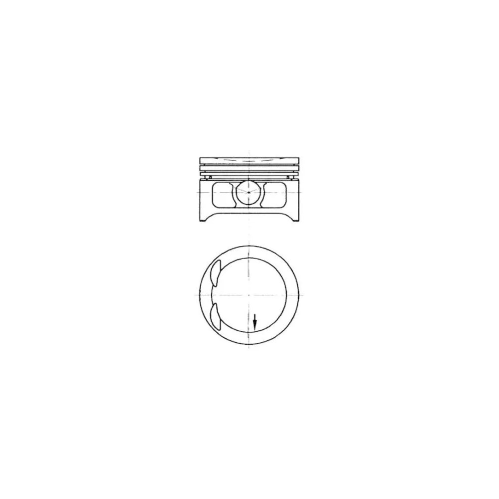 Piston Kolbenschmidt - 97363610