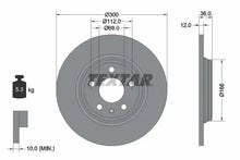 Disc frana Textar pentru Audi - 92282803