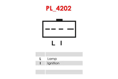 Regulator alternator, 82x76x62 mm, AS-PL ARE1012