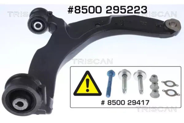 Brat suspensie roata, 583x353x116 mm, Triscan 8500295223