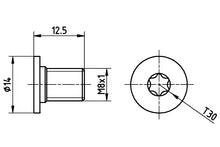 Surub disc frana, Mercedes-Benz, Volkswagen, Maybach Clasa E, Clasa C, Clasa S, Clasa A, Clasa Glc, Clasa Cla, Clasa Cls, Clasa Gle, Textar TPM0002