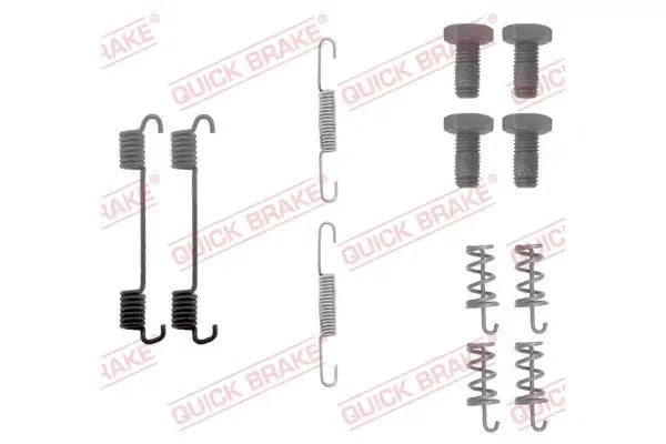 Set accesorii saboti frana parcare, Mercedes-Benz, 146x133x24 mm, Quick Brake QB1050622