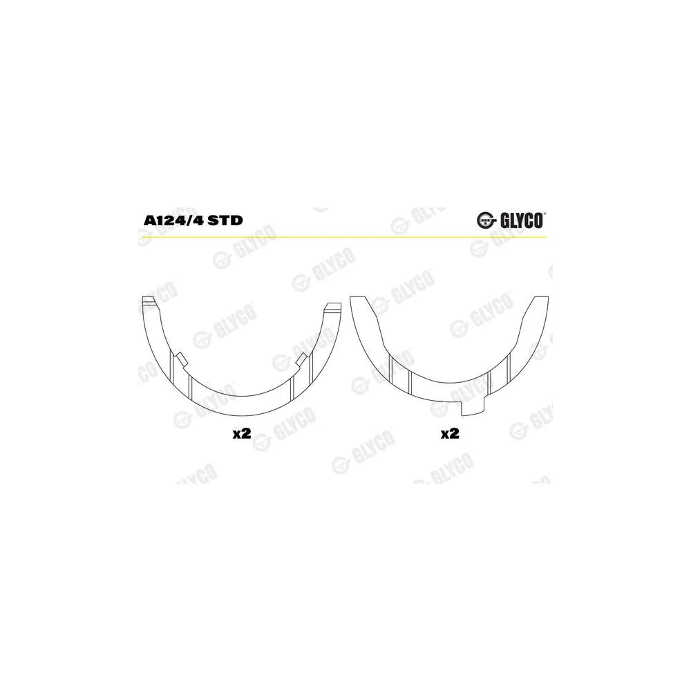 Cuzineti Glyco - A124/4 STD