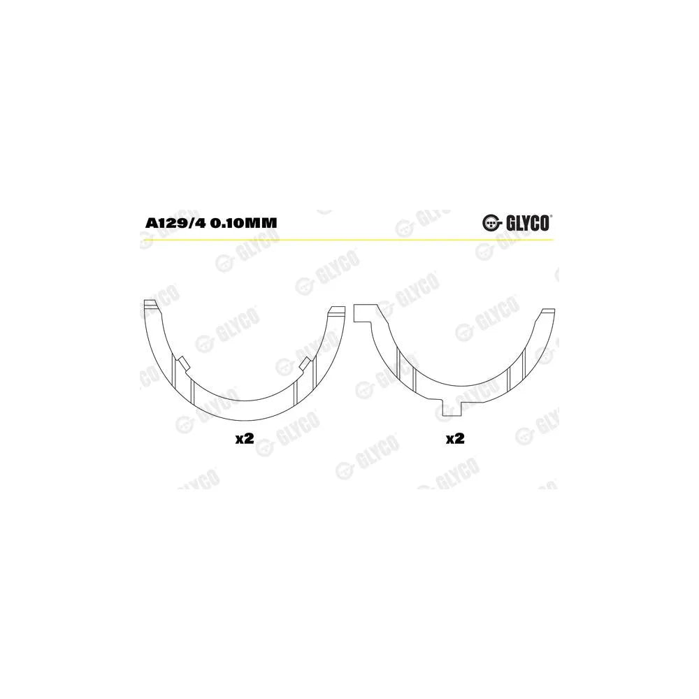 Cuzineti Glyco - A129/4 0.10MM
