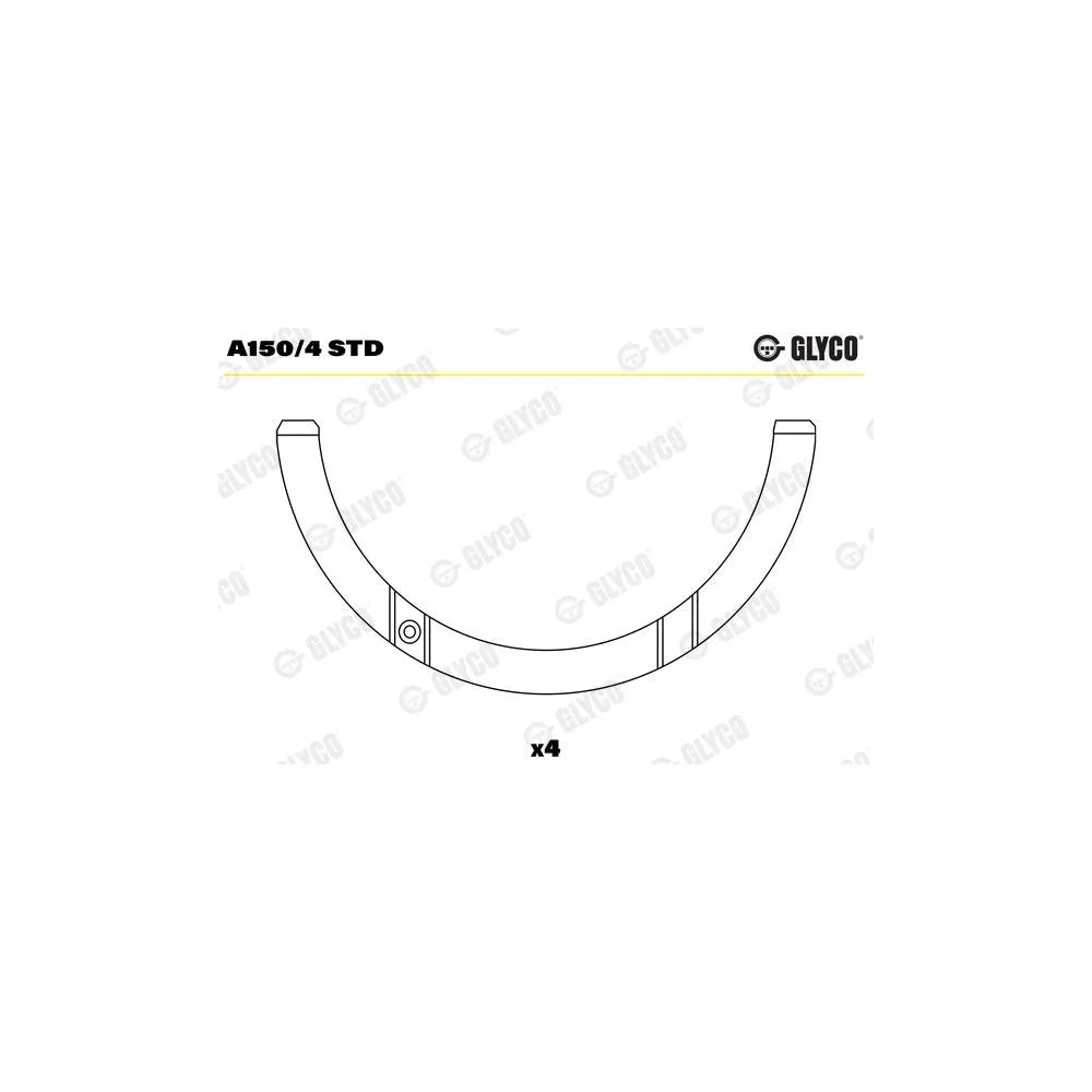 Cuzineti Glyco - A150/4 STD