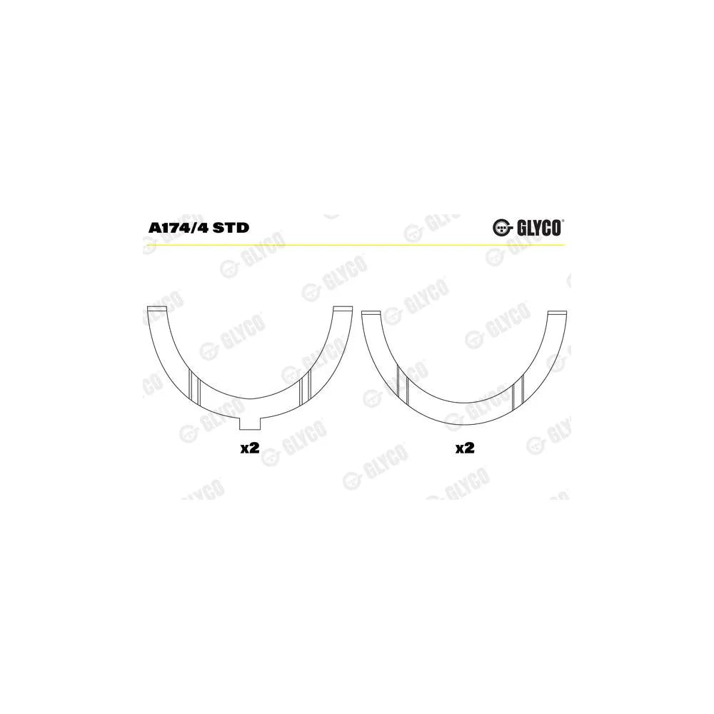 Cuzineti Glyco - A174/4 STD