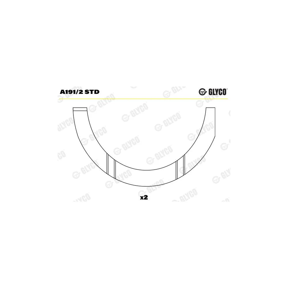 Saiba Distantier, Arbore Cotit Glyco - A191/2 STD