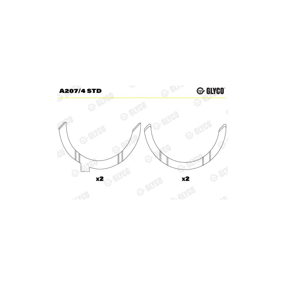 Cuzineti Glyco - A207/4 STD
