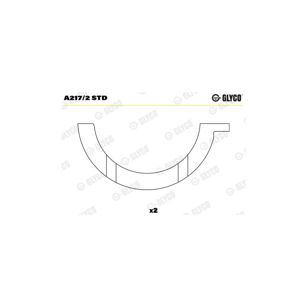 Saiba Distantier, Arbore Cotit Glyco - A217/2 STD