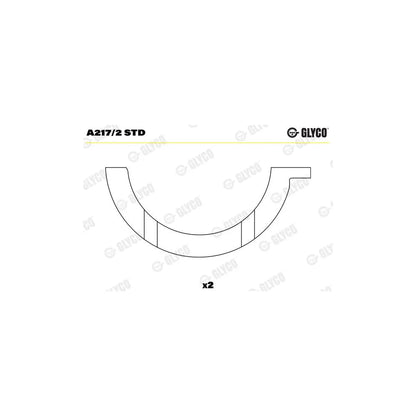 Saiba Distantier, Arbore Cotit Glyco - A217/2 STD