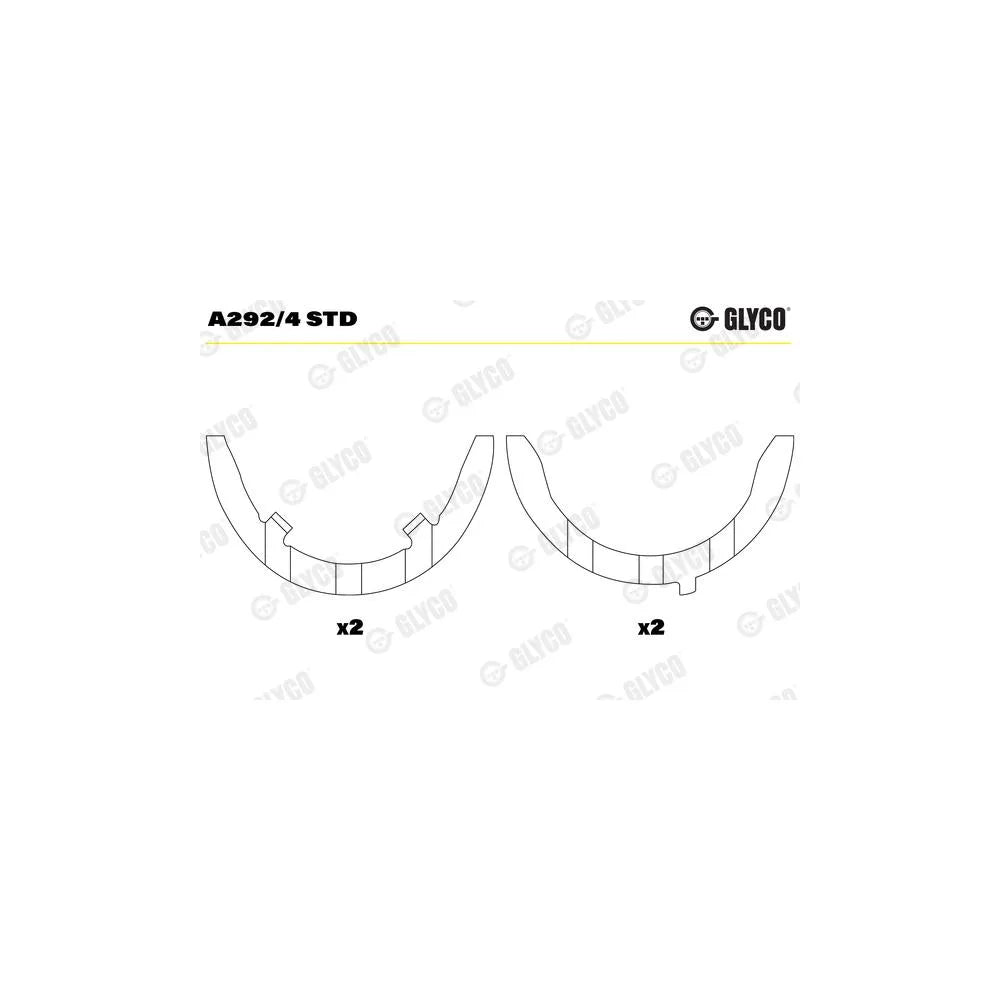Saiba Distantier, Arbore Cotit Glyco - A292/4 STD