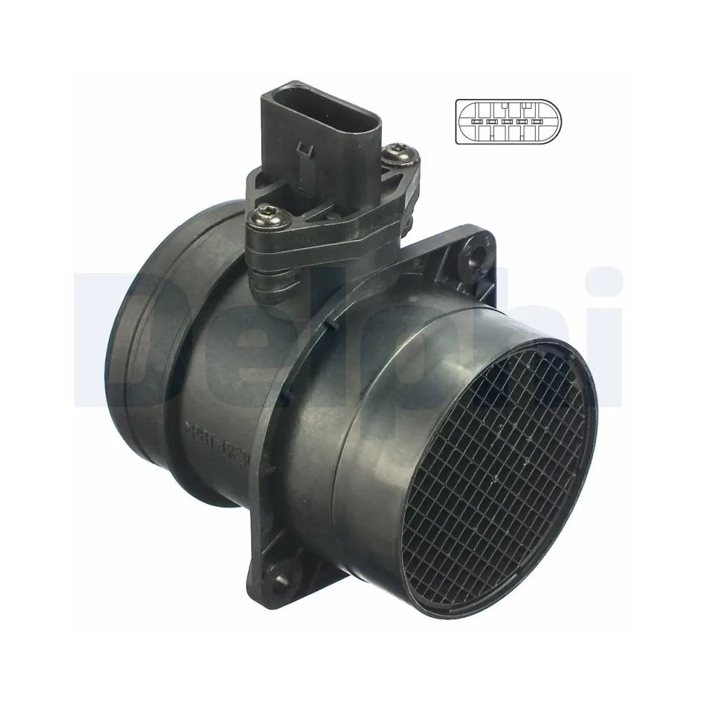 Senzor Debit Aer Delphi pentru Audi A3/A6/Tt, Seat Leon - AF10262-12B1