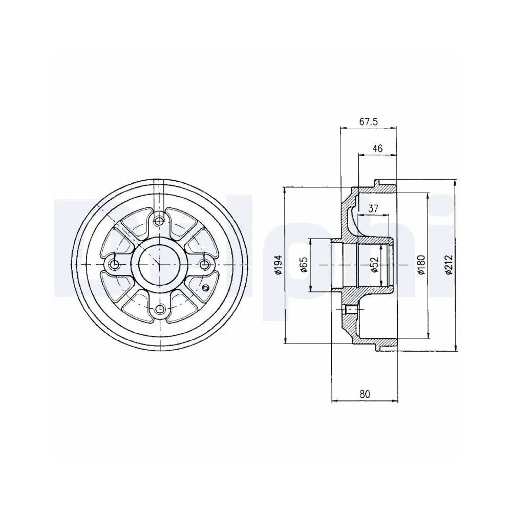 Tamburi Frana Delphi - BF324