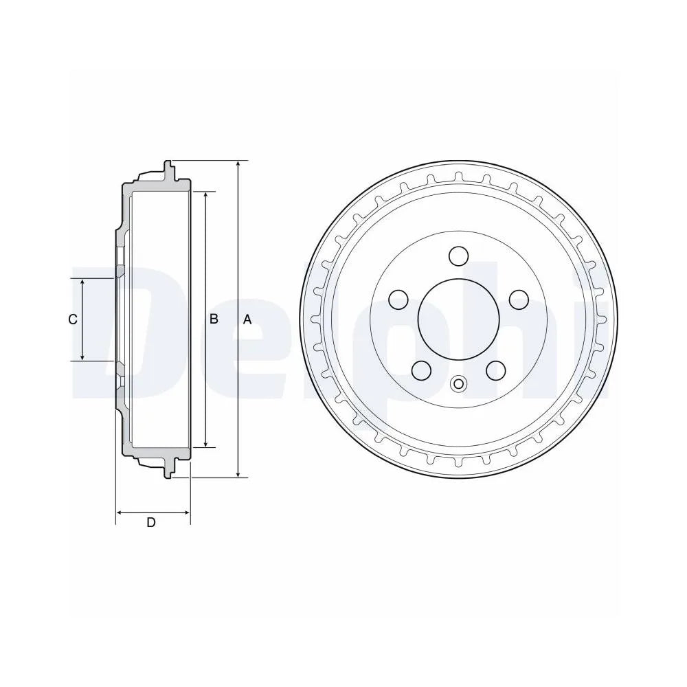 Tamburi Frana Delphi - BF563