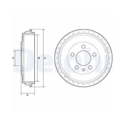 Tamburi Frana Delphi - BF563