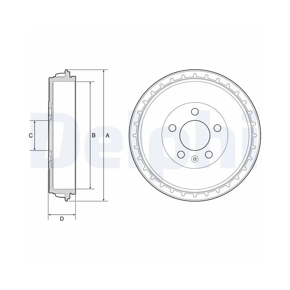 Tamburi Frana Delphi - BF564