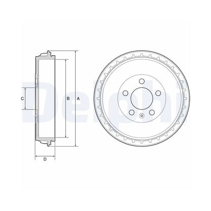 Tamburi Frana Delphi - BF564