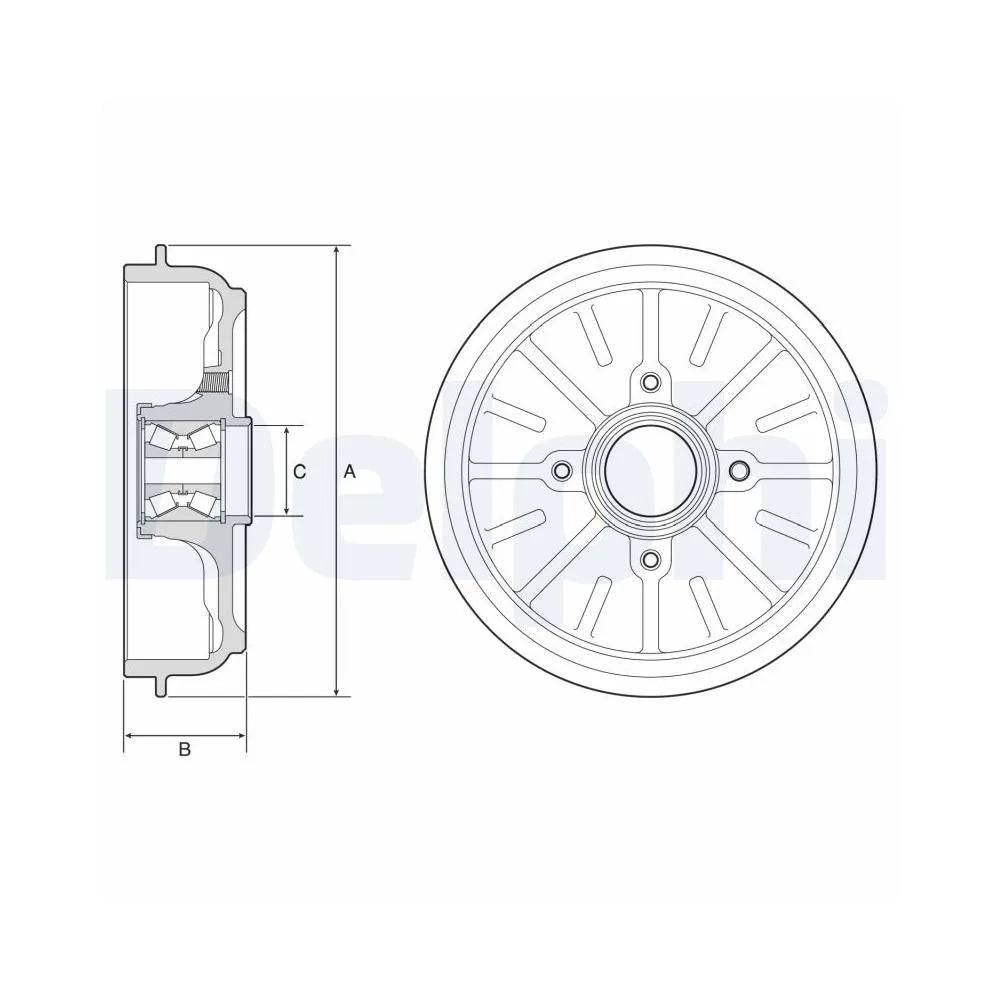 Tamburi Frana Delphi - BFR576
