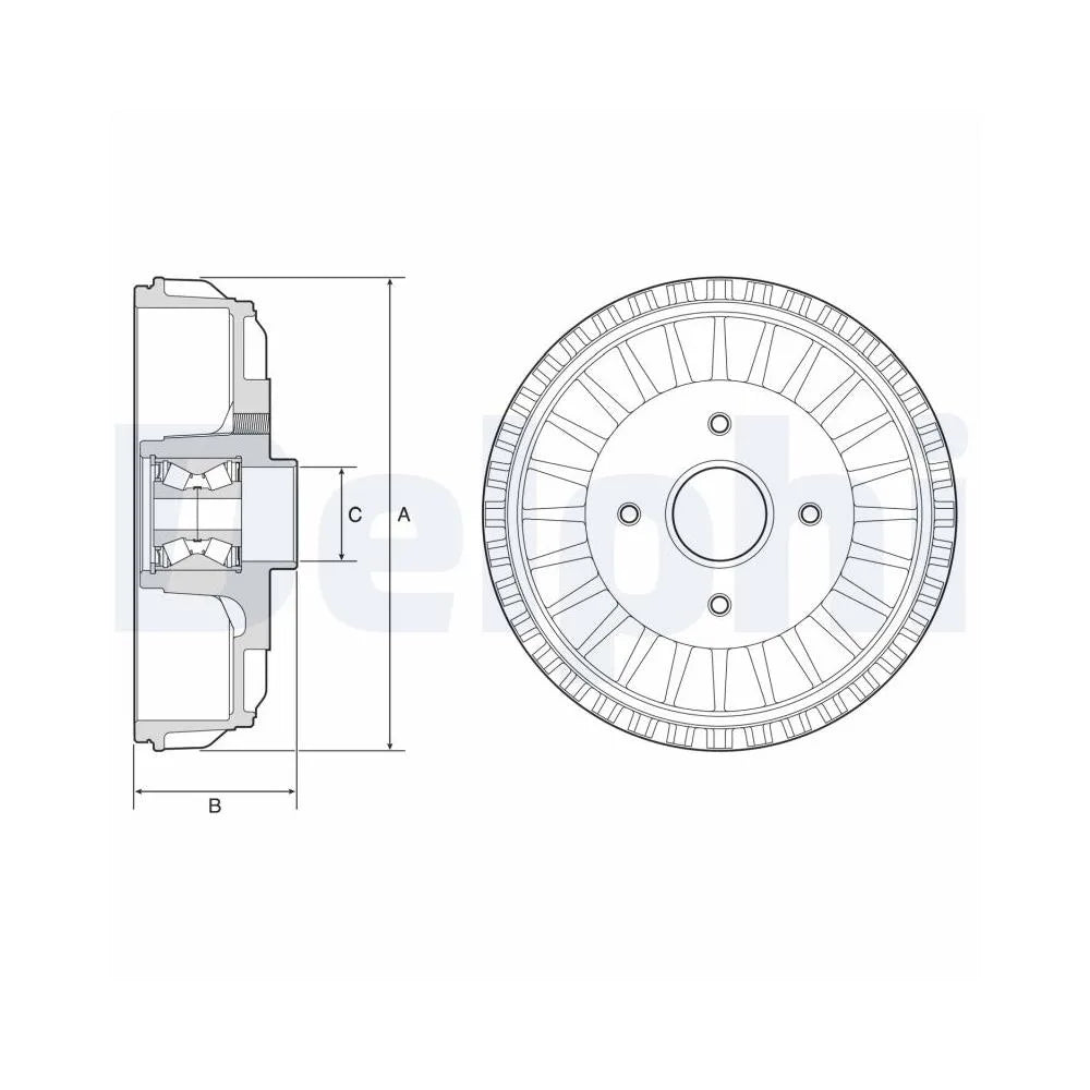 Tamburi Frana Delphi - BFR768