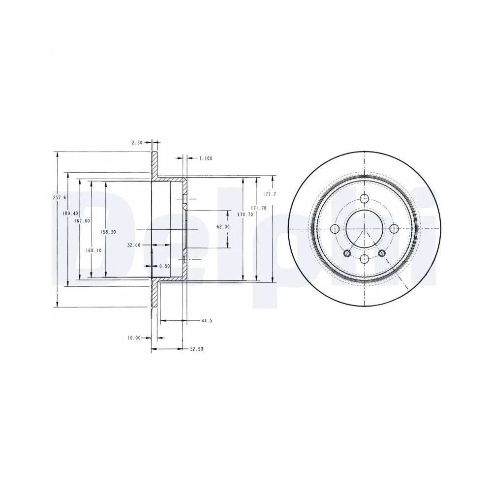 Discuri Frana Delphi - BG2202