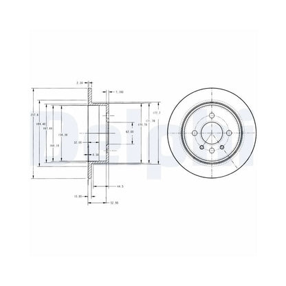 Discuri Frana Delphi - BG2202