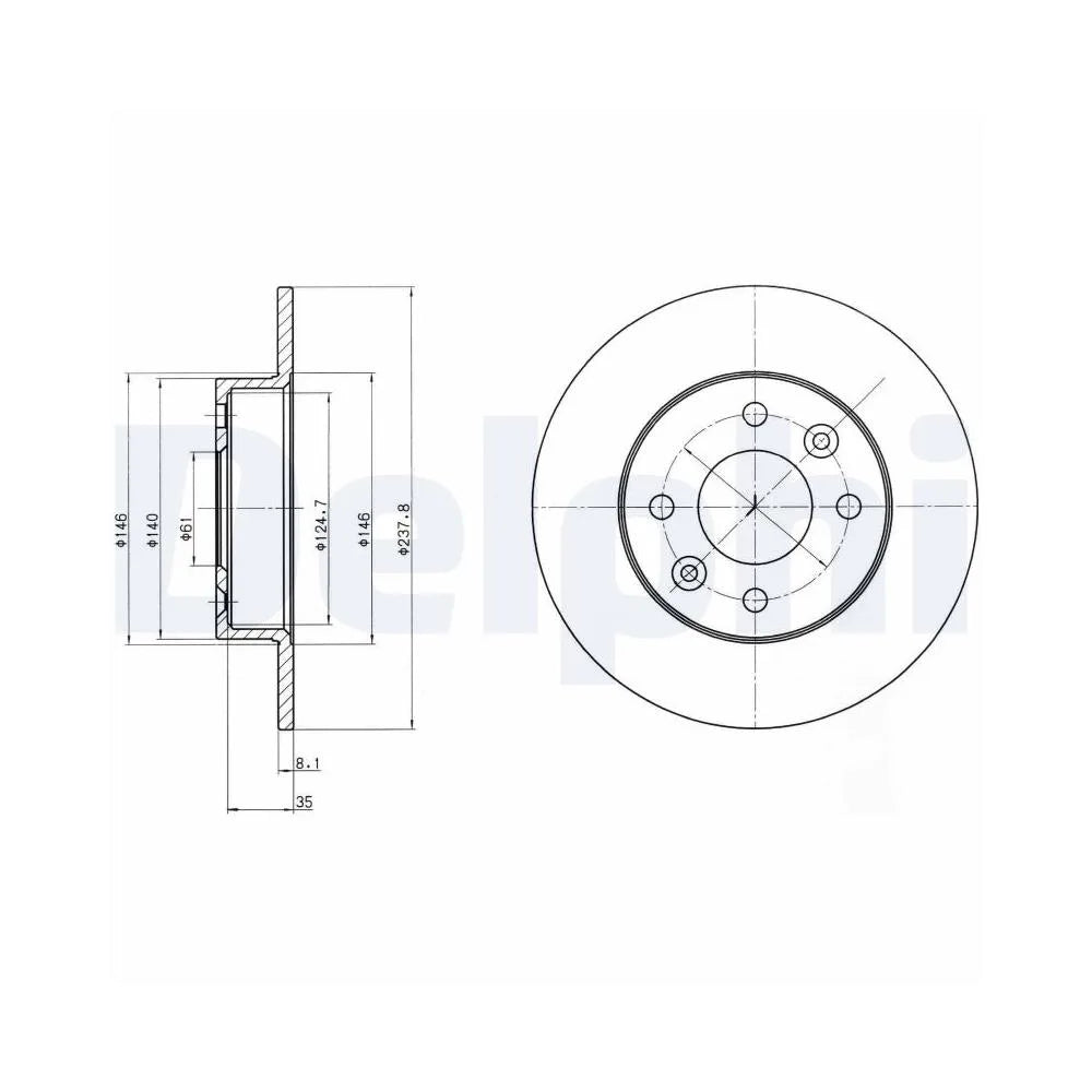 Discuri Frana Delphi - BG2258