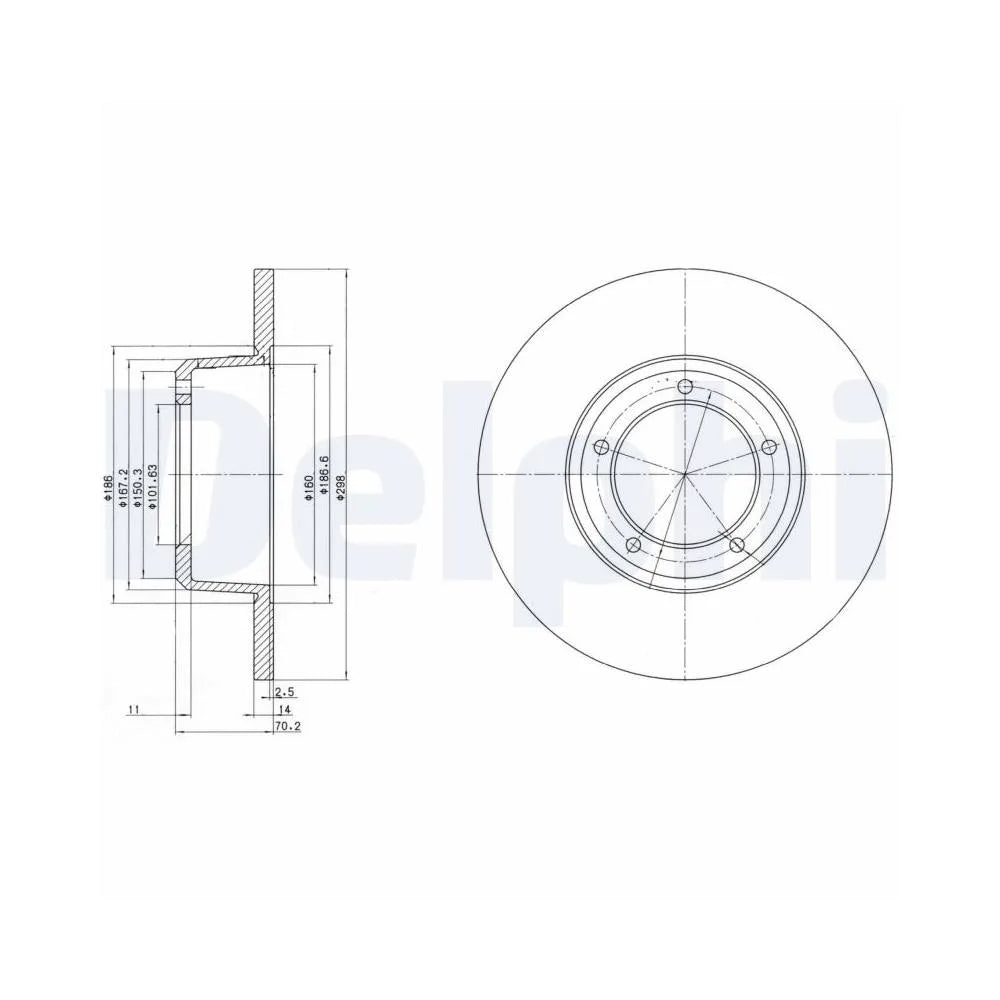 Discuri Frana Delphi - BG2297