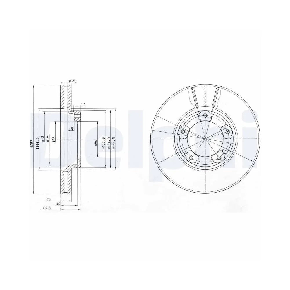 Discuri Frana Delphi - BG2423