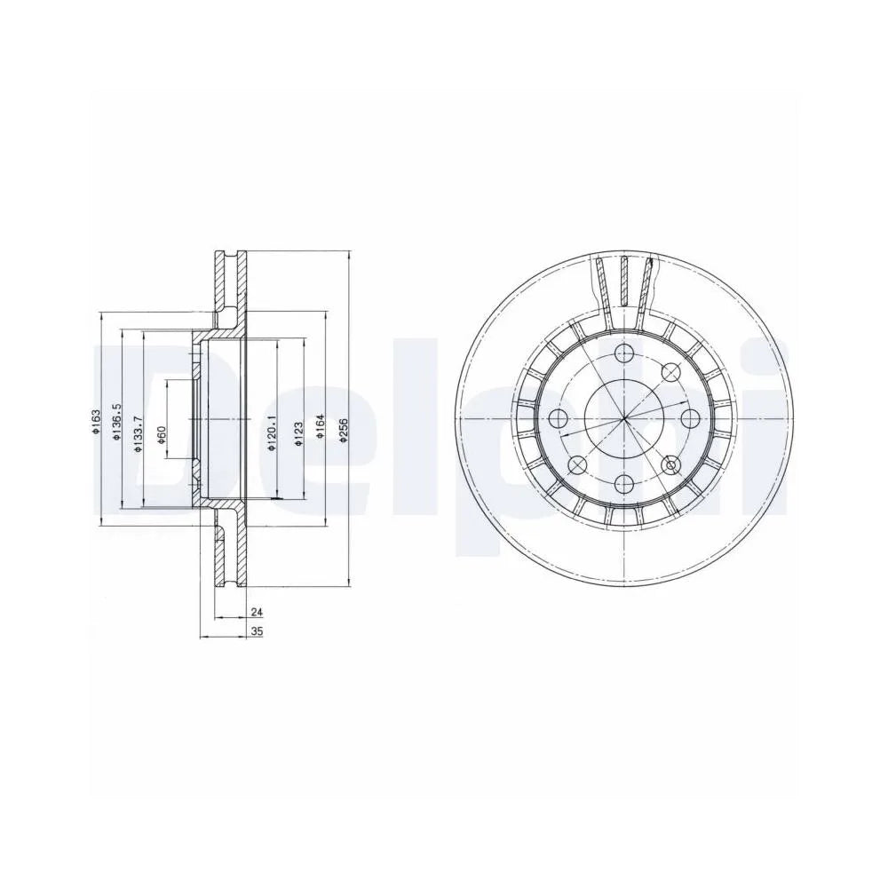 Discuri Frana Delphi - BG2443