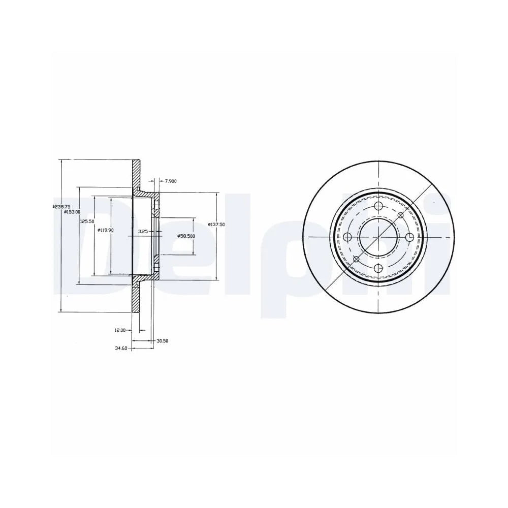 Discuri Frana Delphi - BG2466